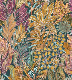 Borromee Wallpaper by Casamance Petrole/Multico Borromee Wallpaper by Casamance Petrole/Multico