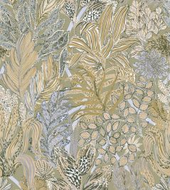 Borromee Wallpaper by Casamance Sauge/Lilas Borromee Wallpaper by Casamance Sauge/Lilas