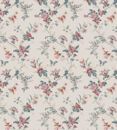 Boscobel Fabric by Nina Campbell Pink/Teal Boscobel Fabric by Nina Campbell Pink/Teal