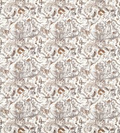 Bosque Dreams Fabric by Clarke & Clarke Bronze Bosque Dreams Fabric by Clarke & Clarke Bronze