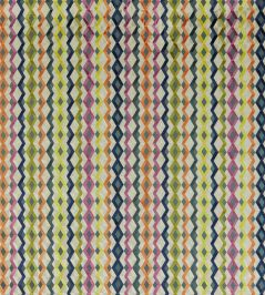 Bossa Nova Fabric by Osborne & Little Green/Purple Bossa Nova Fabric by Osborne & Little Green/Purple