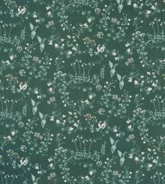 Botanica Fabric by Barneby Gates Woodland Green Botanica Fabric by Barneby Gates Woodland Green