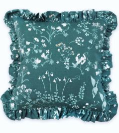Botanica Cushion 45 x 45cm by Barneby Gates Woodland Green Botanica Cushion 45 x 45cm by Barneby Gates Woodland Green
