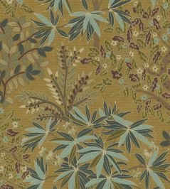 Botanical Bloom Wallpaper by Eijffinger Green Botanical Bloom Wallpaper by Eijffinger Green