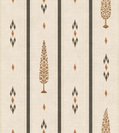 Boteh Wallpaper by Coordonne Onyx Boteh Wallpaper by Coordonne Onyx