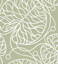 Bottna Wallpaper by Marimekko Green Bottna Wallpaper by Marimekko Green