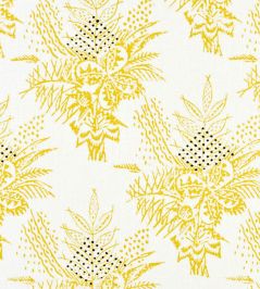 Bouquet Fabric by Christopher Farr Cloth Lemon Bouquet Fabric by Christopher Farr Cloth Lemon