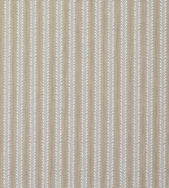 Bourdon Stripe Fabric by Colefax and Fowler Stone Bourdon Stripe Fabric by Colefax and Fowler Stone