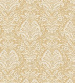 Bourton Damask Wallpaper by Nina Campbell Yellow Bourton Damask Wallpaper by Nina Campbell Yellow