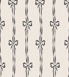 Bow Peep Wallpaper by Woodchip & Magnolia Charcoal Bow Peep Wallpaper by Woodchip & Magnolia Charcoal