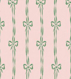 Bow Peep Wallpaper by Woodchip & Magnolia Pink Apple Bow Peep Wallpaper by Woodchip & Magnolia Pink Apple
