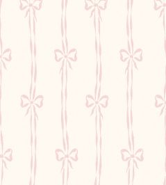 Bow Peep Wallpaper by Woodchip & Magnolia Pink Cloud Bow Peep Wallpaper by Woodchip & Magnolia Pink Cloud