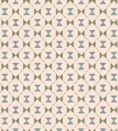 Bow Tie Quilt Wallpaper by Ottoline Blue and Green Bow Tie Quilt Wallpaper by Ottoline Blue and Green