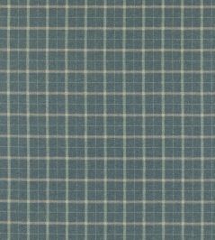 Bowmont Fabric by Mulberry Home Blue Bowmont Fabric by Mulberry Home Blue