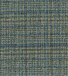 Brae Fabric by Osborne & Little Leaf/Denim Brae Fabric by Osborne & Little Leaf/Denim