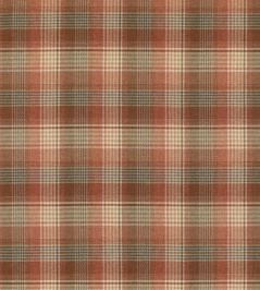 Braemar Fabric by Mulberry Home Russet Braemar Fabric by Mulberry Home Russet