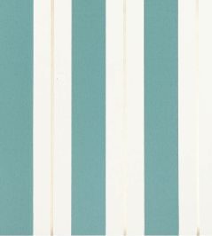 Bramante Stripe Wallpaper by Osborne & Little Teal Bramante Stripe Wallpaper by Osborne & Little Teal