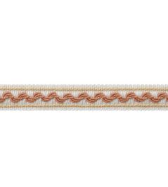 Bree Tape Trimming by Thibaut Paprika and Soft Gold Bree Tape Trimming by Thibaut Paprika and Soft Gold