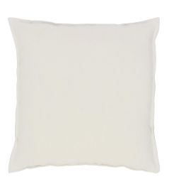Brera Lino Cushion 45 x 45cm by Designers Guild Alabaster & Natural Brera Lino Cushion 45 x 45cm by Designers Guild Alabaster & Natural