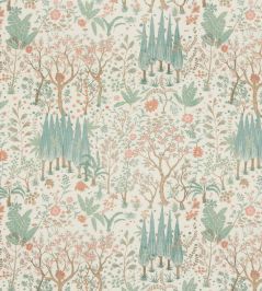 Bridport Fabric by Baker Lifestyle Aqua Bridport Fabric by Baker Lifestyle Aqua