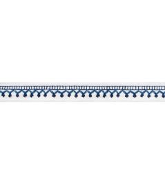 Brigette Tape Trimming by Thibaut Navy Brigette Tape Trimming by Thibaut Navy