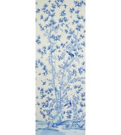 Brighton Pavilion Panel Mural by Schumacher Blue Brighton Pavilion Panel Mural by Schumacher Blue