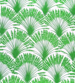 Brisa Fabric by Christopher Farr Cloth Green Brisa Fabric by Christopher Farr Cloth Green