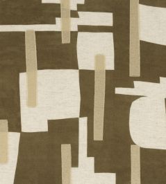 Brisbane Fabric by Camengo Bronze Brisbane Fabric by Camengo Bronze