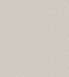Brodelia Wallpaper by Casamance Grege Brodelia Wallpaper by Casamance Grege