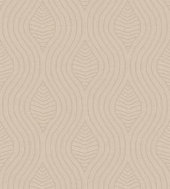 Brodelia Wallpaper by Casamance Marron Glace Brodelia Wallpaper by Casamance Marron Glace