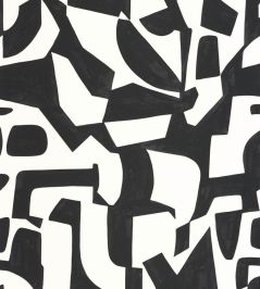 Broken Pattern Wallpaper by Caselio Noir et blanc Broken Pattern Wallpaper by Caselio Noir et blanc