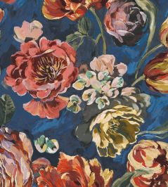 Bronte Fabric by Arley House Cobalt Bronte Fabric by Arley House Cobalt