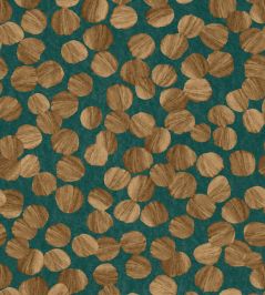 Brush Wallpaper by Coordonne Emerald Brush Wallpaper by Coordonne Emerald