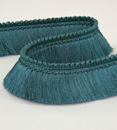 Brush Fringe Trimming by Romo Peacock Brush Fringe Trimming by Romo Peacock