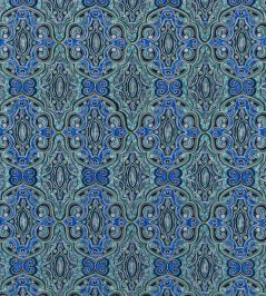 Bukhara Fabric by William Yeoward Ocean Bukhara Fabric by William Yeoward Ocean