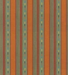 Bunty Fabric by GP & J Baker Orange/Green Bunty Fabric by GP & J Baker Orange/Green