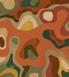 Burle Mural by Tres Tintas Terracotta Burle Mural by Tres Tintas Terracotta
