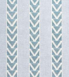 Burton Stripe Fabric by Anna French Blue Burton Stripe Fabric by Anna French Blue