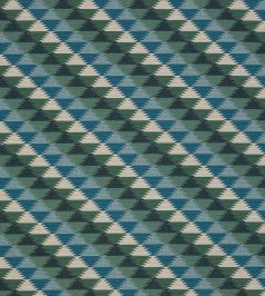 Busy Lizzie Fabric by Christopher Farr Cloth Aqua Busy Lizzie Fabric by Christopher Farr Cloth Aqua