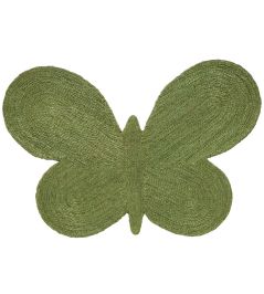 Butterfly Jute Rug by Nanimarquina Moss Butterfly Jute Rug by Nanimarquina Moss