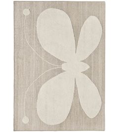 Butterfly Wool Rug by Nanimarquina Natural Butterfly Wool Rug by Nanimarquina Natural