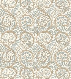 Butterow Wallpaper by Josephine Munsey Soft Blue and Brown Butterow Wallpaper by Josephine Munsey Soft Blue and Brown