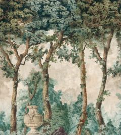 Byron Poem Mural by Coordonne Green Byron Poem Mural by Coordonne Green