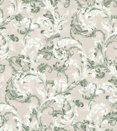 Byzantine Damask Wallpaper by Coordonne Sage Byzantine Damask Wallpaper by Coordonne Sage