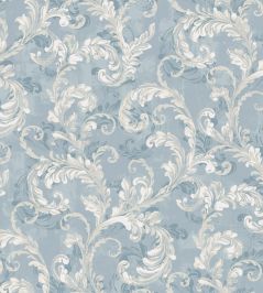 Byzantine Damask Wallpaper by Coordonne Sapphire Byzantine Damask Wallpaper by Coordonne Sapphire