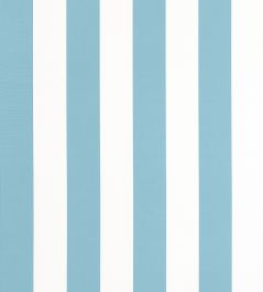 Cabana Stripe Fabric by Thibaut Spa Blue Cabana Stripe Fabric by Thibaut Spa Blue