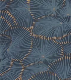 Cabaret Wallpaper by Casadeco Bleu Orage Cabaret Wallpaper by Casadeco Bleu Orage