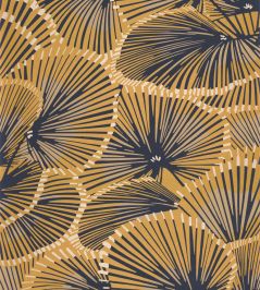 Cabaret Wallpaper by Casadeco Jaune Mordore Cabaret Wallpaper by Casadeco Jaune Mordore