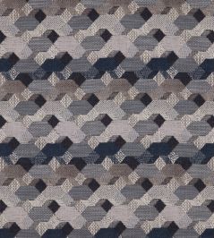 Cabaret Fabric by Warwick Indigo Cabaret Fabric by Warwick Indigo