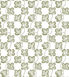 Cabbage Check Fabric by Josephine Munsey Olive Cabbage Check Fabric by Josephine Munsey Olive